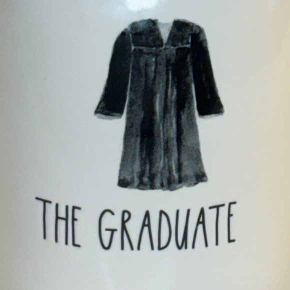 Rae Dunn‎ Mug "The Graduate" Robe Graduation Gift Artisan Collection Oversized - Picture 2 of 8